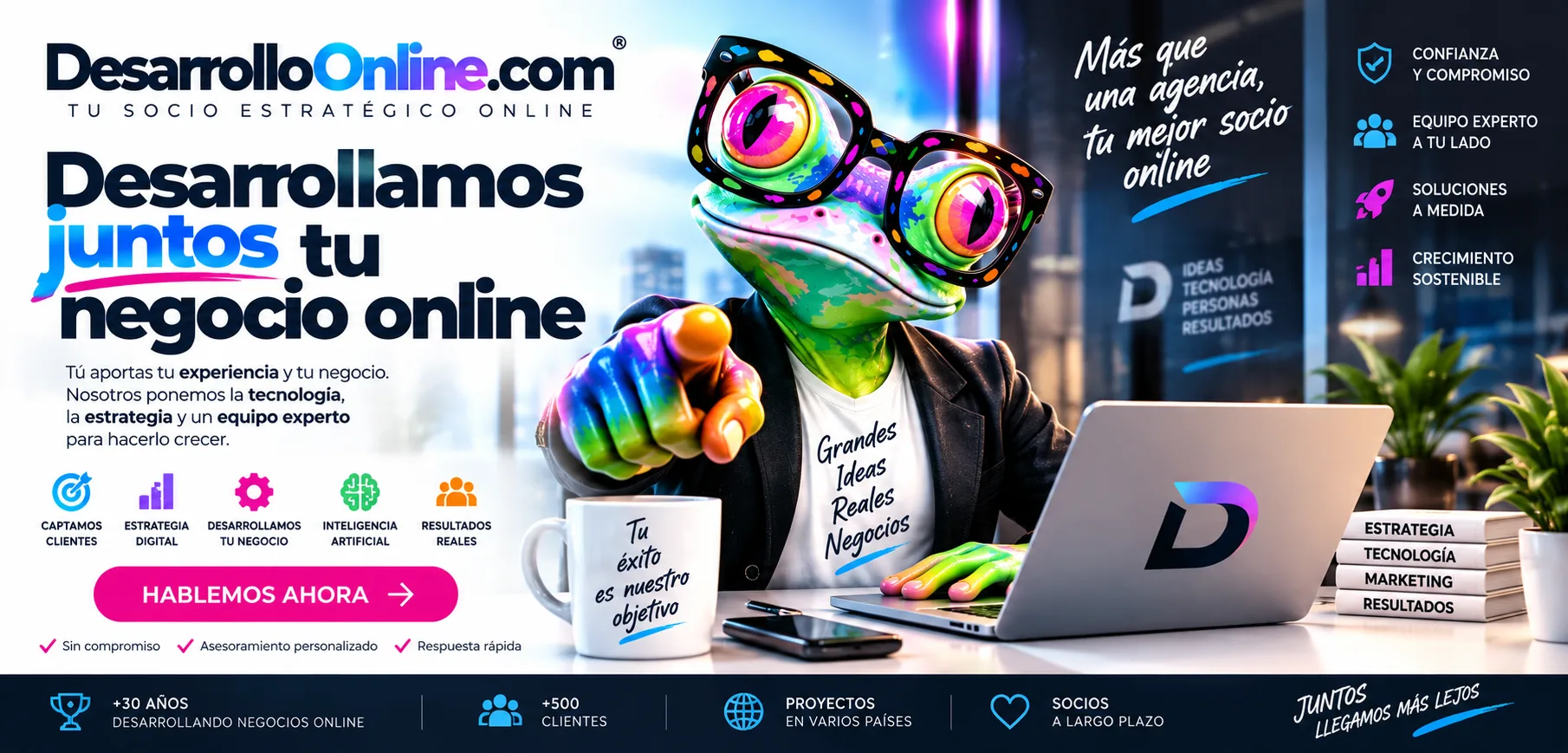 Desarrollamos juntos tu negocio online