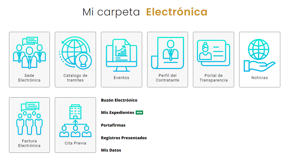 Mi carpeta electrónica